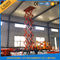 plataforma de trabalho aéreo móvel hidráulica da tabela de elevador 500kgs hidráulico com 4 altura de levantamento das rodas 8m