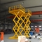 Elevador de tesoura hidráulica estacionária estável e segura para transporte de carga