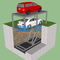 Elevador exterior do sistema hidráulico pequeno do estacionamento do elevador do carro do elevador do carro para a casa