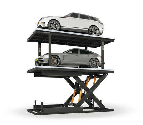 3T 3M Elevador de estacionamento de dois andares de tesoura para garagem doméstica com CE