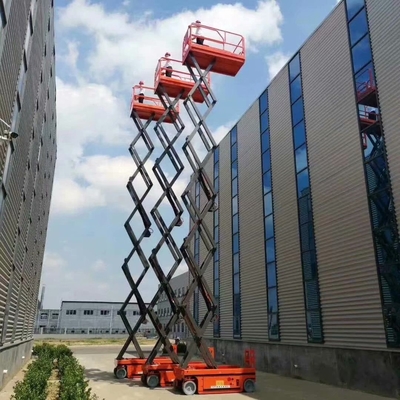 Conveniente e acessível auto-propulsado elevador aéreo elétrico de alfaiate de elevador reboque