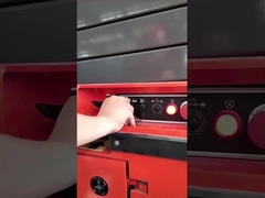 Plataforma de elevação de tesoura de trabalho leve automovível com sistema de diagnóstico de falhas